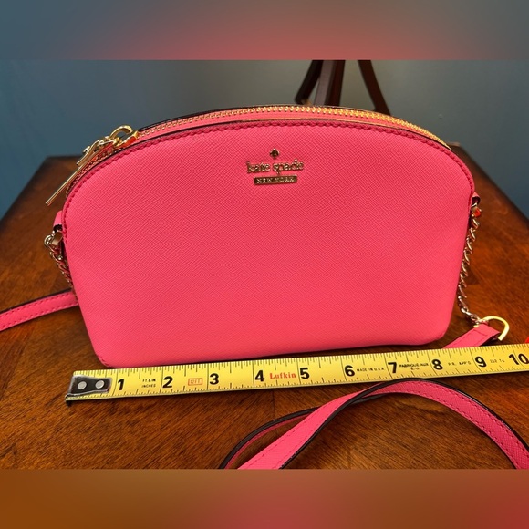 Kate Spade Cameron Street Blossom Hilli color bright flamingo Crossbody Bag - Picture 11 of 13